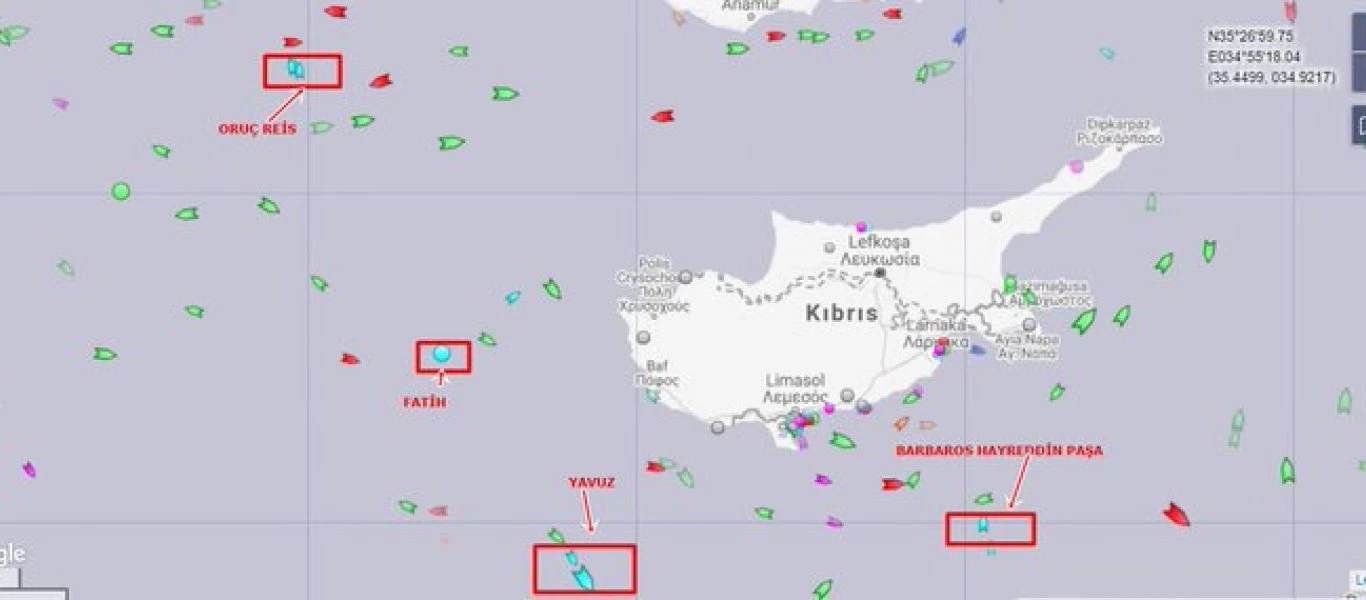 Θα καταφέρουν οι Τούρκοι να αρπάξουν από την Κύπρο το κοίτασμα του 1 τρισ.€; Και εάν ναι, τι θα κάνει η Ελλάδα;